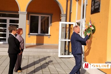 A rendezvény keretében megkoszorúzták a Csépe-emléktáblát (Tóth Péter felvétele)