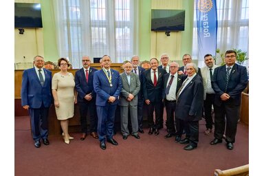 A zentai klub alapítói és tagsága