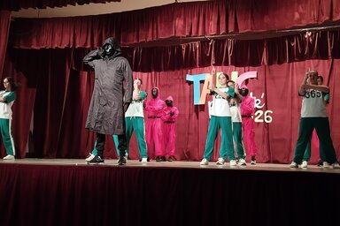 A péterrévei Dr. Kiss Imre Művelődési Kör hip-hop csoportja is bemutatkozott (Fotó: Kancsár Izabella felvétele)
