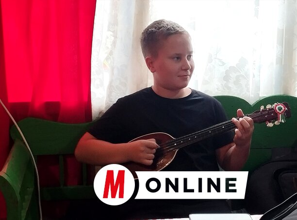 Bovánovics Dávid hamar megszerette a közös zenélést (fotó: Kancsár Izabella)