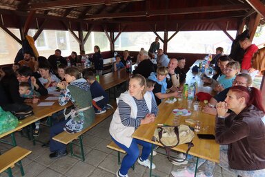 A nagycsaládok műveltségi vetélkedője az adai rendezvényen / Csincsik Zsolt