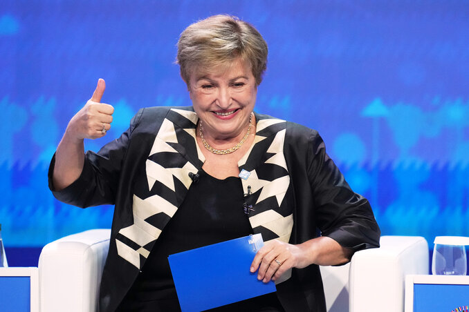 Krisztalina Georgieva, az IMF vezérigazgatója (Fotó: Beta)