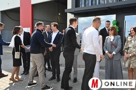 A Bata Kft. kiemelt jelentőségű szolgáltatóipari fejlesztésének ünnepélyes átadása Oromhegyesen