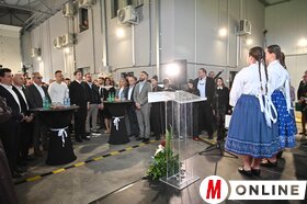 A Bata Kft. kiemelt jelentőségű szolgáltatóipari fejlesztésének ünnepélyes átadása Oromhegyesen