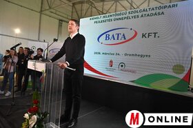A Bata Kft. kiemelt jelentőségű szolgáltatóipari fejlesztésének ünnepélyes átadása Oromhegyesen