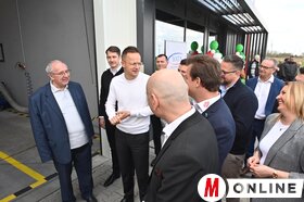 A Bata Kft. kiemelt jelentőségű szolgáltatóipari fejlesztésének ünnepélyes átadása Oromhegyesen