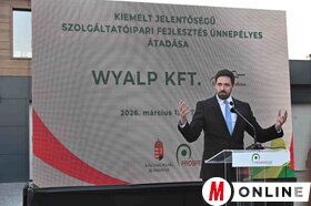 A Wyalp Kft. jelentős szolgáltatóipari fejlesztésének átadása Topolyán
