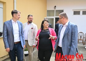 A nagykikindai Egység Művelődési Egyesület új épületének megtekintése