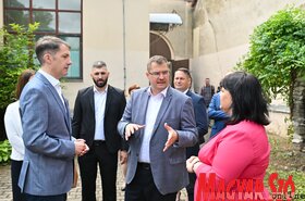 A nagykikindai Egység Művelődési Egyesület új épületének megtekintése