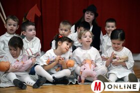 Az újvidéki Dunavirág óvoda 18. farsangi télűző mulatsága