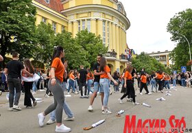 Ballagók tánca Zentán