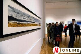 Dragan Kurucić fotókiállításának megnyitója az újvidéki Kortársművészeti Múzeumban