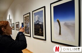 Dragan Kurucić fotókiállításának megnyitója az újvidéki Kortársművészeti Múzeumban