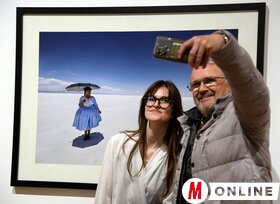 Dragan Kurucić fotókiállításának megnyitója az újvidéki Kortársművészeti Múzeumban