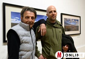 Dragan Kurucić fotókiállításának megnyitója az újvidéki Kortársművészeti Múzeumban