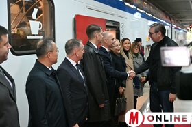 Elindult a gyorsvonat Belgrádból Szabadkára