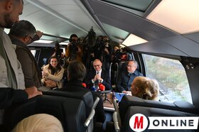 Elindult a gyorsvonat Belgrádból Szabadkára