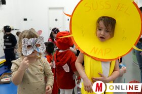 Farsangi ünnepség az újvidéki Vackor óvodában