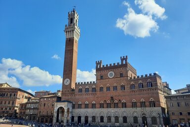 A Palazzo Pubblico és a Torre del Mangia