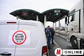 Kamionblokád Horgoson