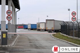 Kamionblokád Horgoson