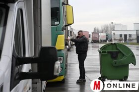 Kamionblokád Horgoson