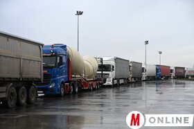 Kamionblokád Horgoson