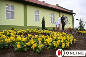 Kosztolányi Dezső mellszobrának felavatása Ludason