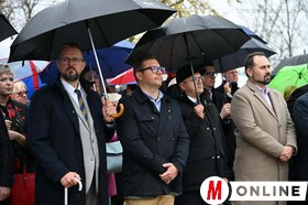 Kosztolányi Dezső mellszobrának felavatása Ludason