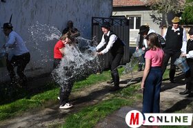 Locsolkodás, húsvét Temerin