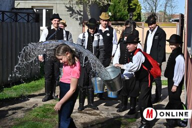 Locsolkodás, húsvét Temerin