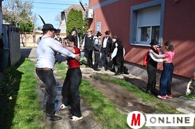 Locsolkodás, húsvét Temerin