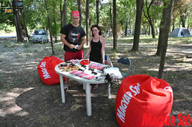Magyar Szó-stand a Lake Fesztiválon