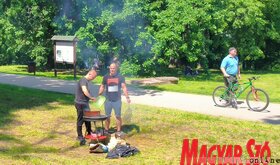 Majális az újvidéki Kamenicai parkban