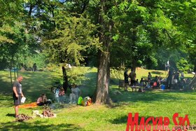 Majális az újvidéki Kamenicai parkban