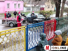 Motoros Mikulások Kishegyesen 