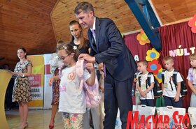 tanévkezdés, Nacsa Lőrinc, elsősök