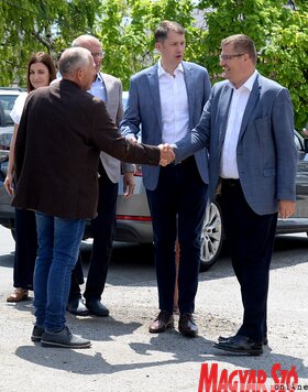 Nagy János, Miniszterelnöki Irodát vezető államtitkár temerini látogatása