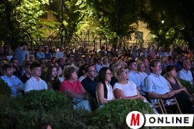 Szabadtéri hangverseny a szabadkai Zsinagógában