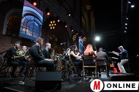 Szabadtéri hangverseny a szabadkai Zsinagógában