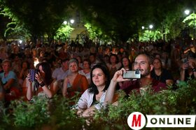 Szabadtéri hangverseny a szabadkai Zsinagógában