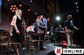 Szabadtéri hangverseny a szabadkai Zsinagógában