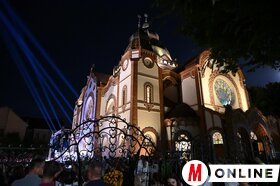 Szabadtéri hangverseny a szabadkai Zsinagógában
