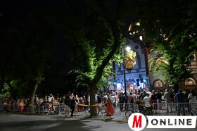 Szabadtéri hangverseny a szabadkai Zsinagógában