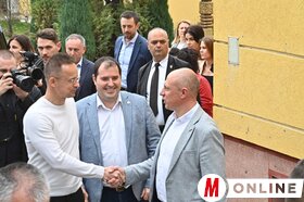 Szijjártó Péter Magyarkanizsán