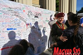 Tüntetés Szabadkán