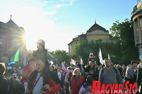 Tüntetés Szabadkán