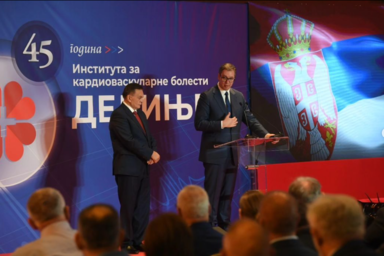 Tíz város kap a közeljövőben új MRI-készüléket – közölte a belgrádi rendezvényen Aleksandar Vučić (Fotó: Instagram)