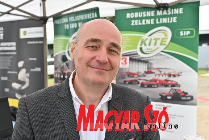 Kiss Imre: A felhasználók és a leendő vásárlók igénylik az ilyen találkozókat (Ótos András felvétele)