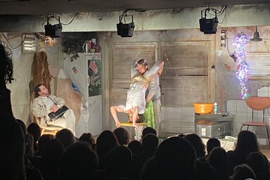 Jelenet a Woyzek című előadásból, fotó: Nemzeti Színház, Eöri Szabó Zsolt